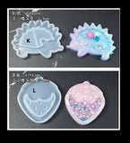 Shaker mould | Kawaii mould | Shaker | Resin mould | Silicon mould | Animal mould | UV resin mould