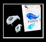 Whale mould | 3D mould | Silicon mould | Kawaii mould | UV resin mould | UV resin craft | Resin mould | DIY mould